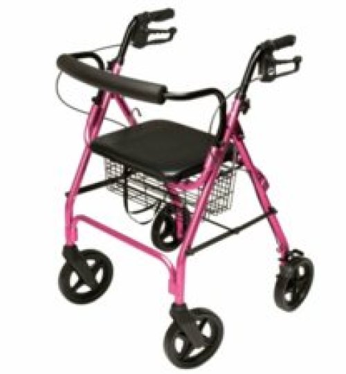 4 wheeled rollator
